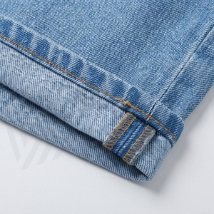 Shorts de Mezclilla Holgados de Moda para Mujer, Diseño Elegante, Perfectos para Uso Diario Informal, Jeans de Pierna Ancha a la Moda para el Verano - Product Image 6