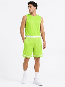 Uniforme de Baloncesto Personalizado para Equipo, Jersey sin Mangas que Absorbe la Humedad y Pantalones Cortos Deportivos para Rendimiento Deportivo - Product Image 6