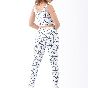 Custom Printing Women's 2-Piece Gym Fitness Yoga Suit High Quality Bra & Legging Yoga Sets Fashion Sports & Active Wear - Product Image 3