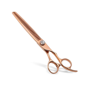 กรรไกรตัดขนสุนัขแบบมืออาชีพ สแตนเลสสตีล แบบตรง - Product Image 1