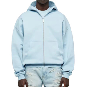 Sudadera con Capucha Personalizada con Pedrería, 100% Algodón, Unisex, Sólida, de Invierno, Holgada, con Bolsillos, Transpirable, 550 Gramos, Gruesa - Product Image 1