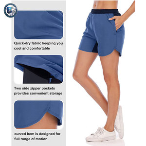 Shorts de sport pour femmes, coupe confortable avec design flexible, pour la course à pied, le cyclisme et les séances d'entraînement - Product Image 5
