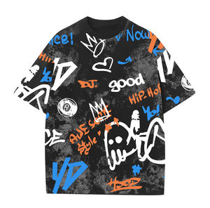 เสื้อยืด OEM 2026 รุ่นใหม่ล่าสุด พิมพ์ลายดิจิตอลคุณภาพสูง เสื้อโอเวอร์ไซส์ ออกแบบลายกราฟิกตามสั่ง สำหรับผู้ชายและผู้หญิง - Product Image 3
