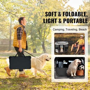 <b>Foldable</b> Indoor Pet Playpen 36 Inch Portable <b>Dog</b> <b>Crate</b> Kennel Premium Waterproof 600D Oxford Cloth for Puppy Cat - Product Image 2