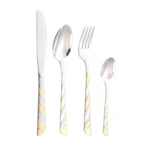 Premium Stainless Steel Dining <b>Flatware</b> <b>Set</b> for Banquets Weddings Restaurants and Home Dining - Product Image 2