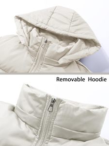 Custom Logo Crop <b>Puffer</b> <b>Jacket</b> Short length Women's <b>Cropped</b> Padded Coat Everyday layering Wholesale Manufacturer Women Clothing - Product Image 5