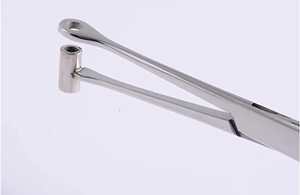 Pinzas para Perforación de Oreja Tipo Tragus Gray Rocks de 6'' con Punta de Precisión, Herramienta Multifuncional de Acero Inoxidable para el Cuidado de la Piel, Marca Dentavex - Product Image 2