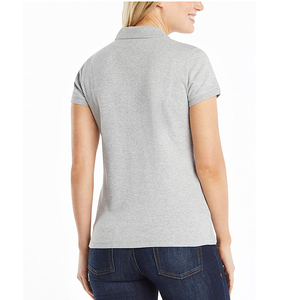 Camisas polo para mujer, de material suave, con costuras impecables, ideales para la rutina de oficina y salidas informales. - Product Image 3