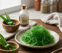 Prix d'usine Nata de Coco en sirop Pandan 720g – Gel de noix de coco premium déshydraté pour boissons saines et ingrédients culinaires