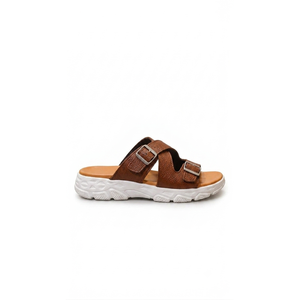 Comfortable Breathable Outdoor/Beach Slippers with Open Toe Lighted Cork Outsole PVC/EVA/Cotton Insole - Product Image 2