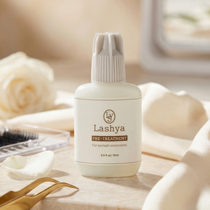 [Lashya] <b>Lash</b> Pre-Treatment 15ml Stable Procedure Foundation Private Label Green Tea Scent Eyelash <b>Extension</b> <b>Cleanser</b> - Product Image 1