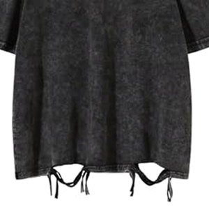 T-shirt imprimé ample et respirant pour homme, style streetwear, effet usé, très vendu, 100% coton, léger - Product Image 4