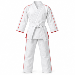 Fabricants de kimonos de karaté sur mesure, légers, avec ceinture, 100% coton, créez votre propre marque - Product Image 4