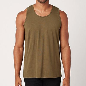 Camiseta sin mangas para hombre, camiseta informal de algodón suave lavado para verano, chaleco deportivo para gimnasio, ligero, transpirable y cómodo - Product Image 1