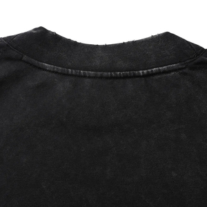 Sweat-shirt unisexe délavé à l'acide, coupe oversize, col rond, style streetwear vintage, fournisseur de logos personnalisés OEM - Product Image 6