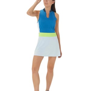 Uniforme de Tenis Deportivo de Primera Calidad para Mujer, Falda de Tenis Personalizada de Una Pieza para Dama, Falda de Tenis de Nailon y Elastano para Mujer - Product Image 4