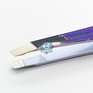 Pinces à épiler en acier inoxydable de haute qualité et pinces à cils avec manche long naturel fait main - Product Image 4