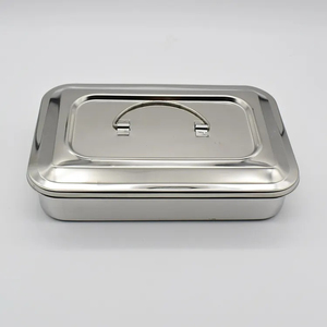 Cajas Esterilizadoras de Acero Inoxidable Alemán con Marca Personalizada, Unidades de Almacenamiento Médico de Grado Hospitalario para Instrumental Quirúrgico, Manuales, con Certificación CE - Product Image 4