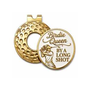 Juego de Marcadores de Pelotas de Golf Magnéticos con Clip para Gorra, Hechos en Vietnam |   Acabado Metálico Industrial Premium |   Regalo Ejecutivo de Golf |   Impermeable - Product Image 5