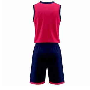 Conjunto de Uniforme de Baloncesto Sublimado Personalizado, Camiseta sin Mangas Transpirable de Poliéster y Pantalones Cortos, Ropa Deportiva para Hombres, Jóvenes y Clubes - Product Image 6