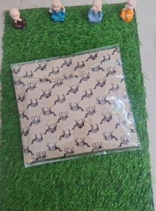 Kaftan imprimé en crêpe pour femme – Taille unique, élégant, idéal pour la détente et la plage - Product Image 3