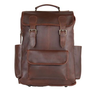 Mochilas de Cuero Lavables de Último Diseño, Mochilas de Cuero a Bajo Precio, Mochilas de Cuero con Respaldo Suave - Product Image 1