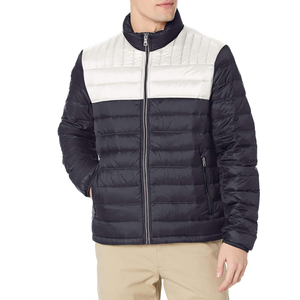 Vestes d'hiver matelassées coupe-vent pour hommes, couleur noire, style streetwear, rembourrage épais, doudoune chaude pour l'extérieur - Product Image 5