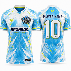 Maillots de football haute performance en promotion pour les séances d'entraînement professionnelles, les matchs de compétition et un ajustement confortable pour les athlètes - Product Image 1