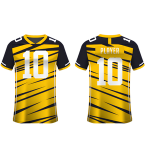 Camiseta de Fútbol Edición Jugador, Uniforme Personalizado de Béisbol y Fútbol, Camiseta Deportiva de Malla Estampada para Entrenamiento, Adultos, Estilo Vintage, Poliéster Termosellado - Product Image 3