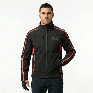 Nouvelle veste softshell de course à moto respirante et personnalisée pour homme, coupe-vent, vêtements de sport pour l'extérieur - Product Image 4