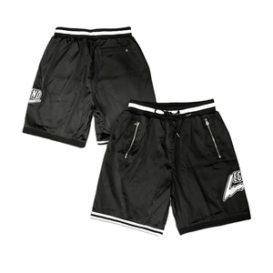Pantalones Cortos de Baloncesto Personalizados Premium con Logotipo Frontal, Estampado Gráfico, Atléticos, Ligeros, de Secado Rápido, para Entrenamiento en Equipo, Unisex, 100% Poliéster - Product Image 2