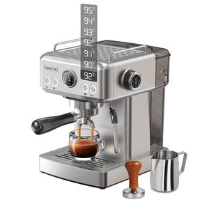 เครื่องชงกาแฟกึ่งอัตโนมัติ1350วัตต์มอคค่าตัวกรองแบบเย็น/ร้อน20Bar สำหรับไอน้ำแบบเนสท์เล่ - Product Image 2