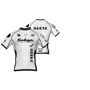 Rashguard Ligero de Alta Calidad para Entrenamiento de Artes Marciales Mixtas, BJJ, MMA, Jiu Jitsu, Spandex/Poliéster, Ajustado - Product Image 1