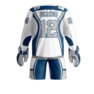 Training Ice Hockey Uniform Set with Stretchable Panels Breathable Quick Dry Comfortable Feel Custom Design Ice Hockey Uniform - Product Image 3