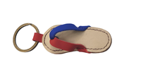 Porte-clés personnalisés pour sandales, babouches, tongs et chaussures à talons hauts, motif plage mignon