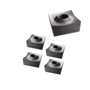 DiamondCut 40*40mm M12 Carbide Crusher Blades Cutting Blade Shredder Rotary Knife for <b>Plastic</b> Bottle <b>Recycling</b> <b>Machine</b> - Product Image 3