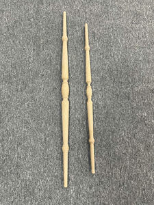 Columnas, pilares, balaustres, espindas, postes de nueva generación y piezas decorativas para escaleras de madera de arce duro - Product Image 4