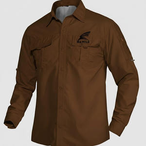 Chemises en jean décontractées pour hommes, grande taille, très demandées, couleur bleu uni, tissage tricoté, style unique et tendance pour hommes - Product Image 5