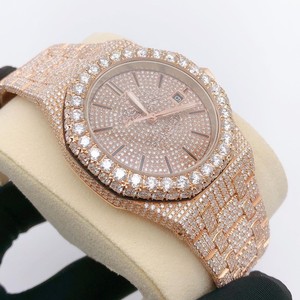 Reloj de Lujo Hecho a Mano, Edición Limitada, Joyería de Belleza Artística, Unisex, Clásico, Hip Hop, Automático, Mecánico, ETA, Acero Inoxidable - Product Image 4