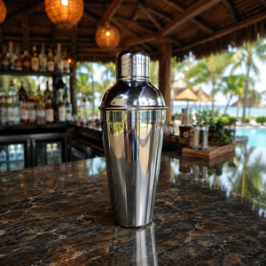 Export Quality Luxury Stainless Steel Cocktail <b>Shaker</b> <b>Bottle</b> 750ml | Professional Mixology Bar Tool for Wedding Club Use | OEM - Product Image 1