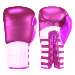 2023 gants de boxe personnalisés professionnels meilleure conception à lacets gants en cuir PU avantage entreprises BE-106 pour adultes - Product Image 4