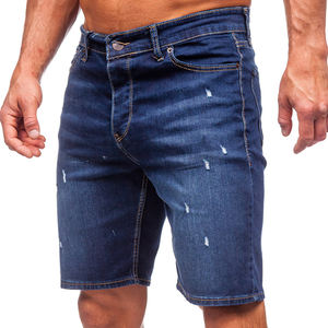 Shorts décontractés pour hommes en tissu respirant, avec poches utilitaires, style cargo, pour un usage quotidien et les activités de plein air. - Product Image 3