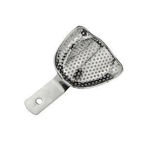 Bandejas de Impresión Dental de Acero Inoxidable, Soporte para Dientes Superiores/Inferiores, Uso Dental Profesional, Reutilizables - Product Image 1