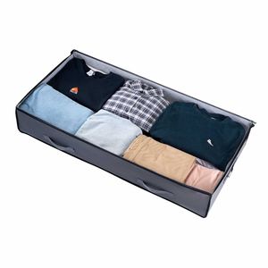 Contenitori Grandi da 90L per Vestiti Sotto il Letto, 39.2 X 19.7 X 7.1 Pollici, con Coperchi Trasparenti e Profilo Basso per Letto - Product Image 5