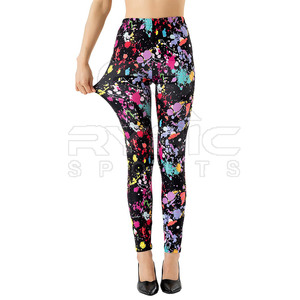 Leggings de sport légers pour femmes, sublimés, confortables, respirants, extensibles, pour le yoga, les entraînements et les activités sportives. - Product Image 5