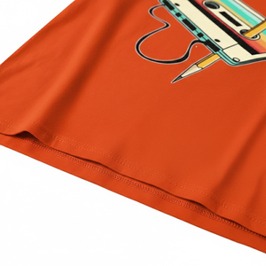 Camisetas Retro 100% Algodón Tejido para Hombre, Estampadas, Tallas Grandes, Personalizadas, de Alta Calidad, Estilo Urbano - Product Image 3
