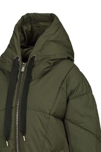 2026 Winter Solid Color Thick Zipper Both Sides Wear <b>Puffer</b> Sleeve <b>Crop</b> Top Vest <b>Puffer</b> <b>Jacket</b> Women Best Customized Trend - Product Image 4