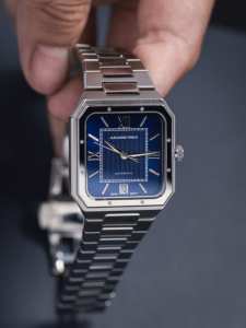 Stainless Steel 32x38.5 mm Sapphire Crystal Square Case Water Resistant 5BAR <b>Mechanical</b> Automatic MIYOTA 9015 Elegant <b>Watch</b> - Product Image 5