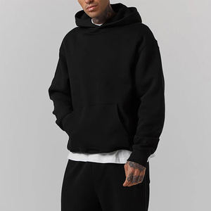 Sudaderas con Capucha Lisas de Algodón Extra Grandes Personalizadas para Hombre, Sudaderas con Capucha y Sudaderas para Hombre en Tallas Grandes al por Mayor - Product Image 4