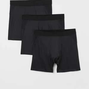 Paquete de 3 Calzoncillos Boxer para Hombre de Primera Calidad, 100% Algodón Transpirable, Marca ODM, Ropa Interior Deportiva Marca RABUSH - Product Image 2